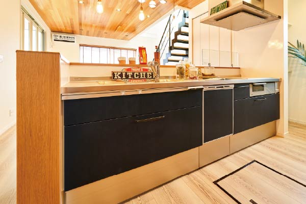 家事がラクになる機能性のキッチン