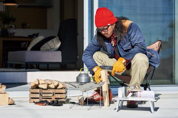 好きな仲間を呼んでBBQ